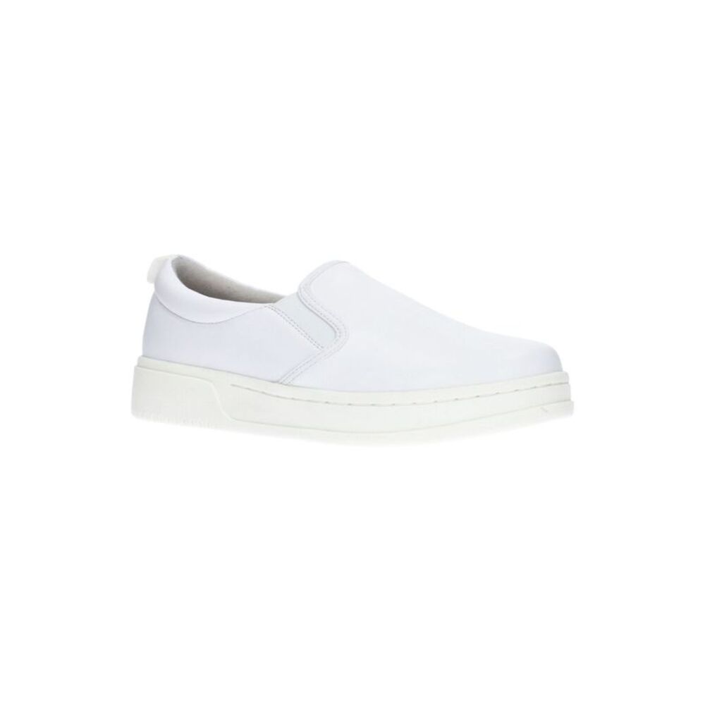 EASY WORKS BY EASY STREET Womens White Guide Platform Sneakers Shoes 8.5 M